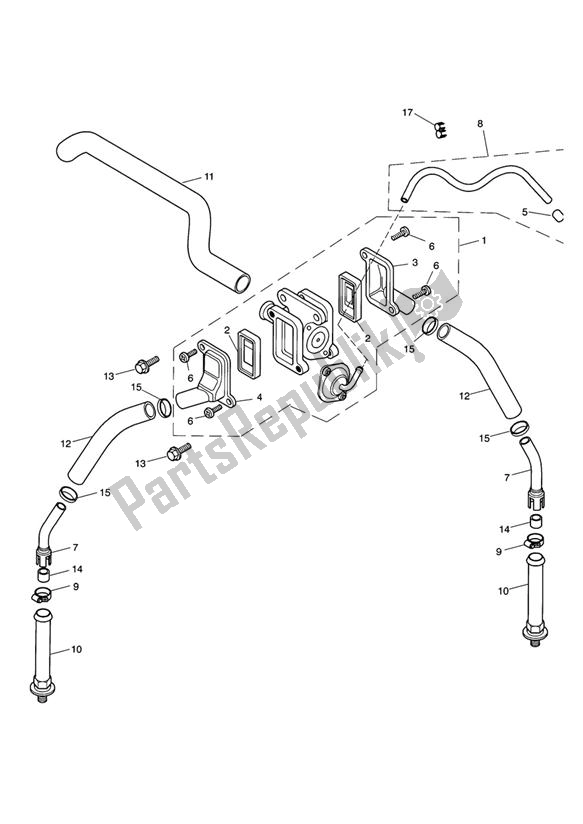 All parts for the Emissions Control of the Triumph America Carburettor 790 2002 - 2007